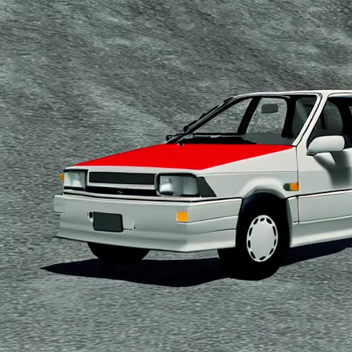 Image similar to 1992 Toyota Corolla in Mario 64