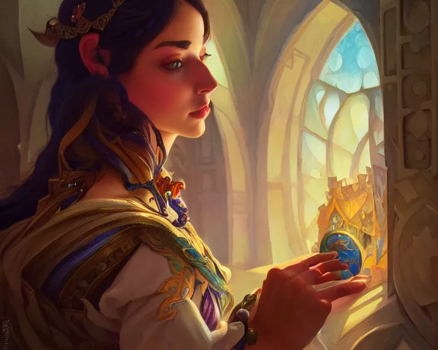 Image similar to photography of aristarkh lentulov, deep focus, d & d, fantasy, intricate, elegant, highly detailed, digital painting, artstation, concept art, matte, sharp focus, illustration, hearthstone, art by artgerm and greg rutkowski and alphonse mucha