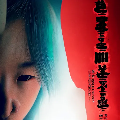 Image similar to new asian horror movie poster, 8 k uhd details