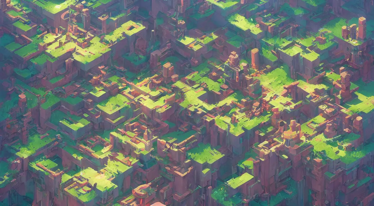 Image similar to flag colored wall fortress greeble illusion landscape wonderworld paradize, behance hd by jesper ejsing, by rhads, makoto shinkai and lois van baarle, ilya kuvshinov, rossdraws global illumination