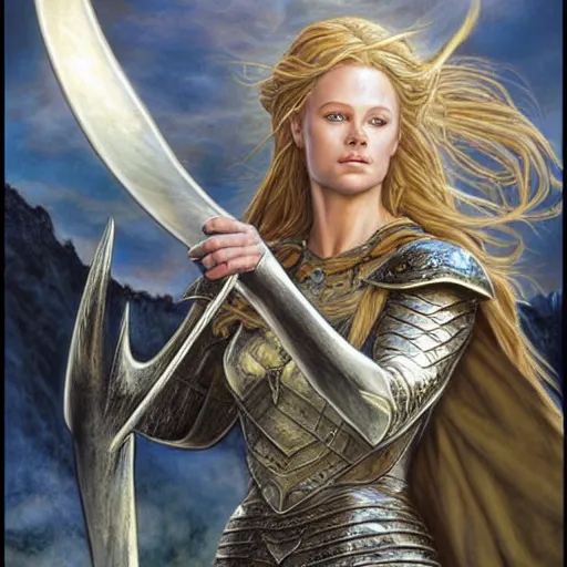 Shield Maiden Of Rohan by Ryuutsu