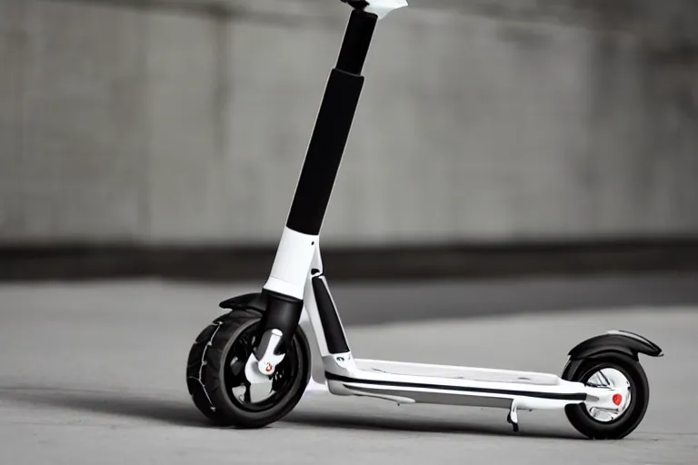 Image similar to a mobility scooter designed and produced by apple inc.