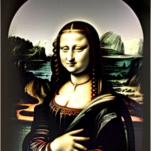 Image similar to monalisa as madonna look alike, highly detailed, 8 k resolution, art by caravaggio, modern art