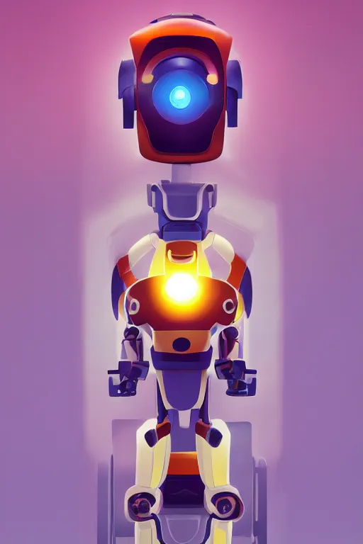 Image similar to metabots medabots medarotto medarot robot minimalist comics helmet mask neon cybereye, behance hd by jesper ejsing, by rhads, makoto shinkai and lois van baarle, ilya kuvshinov, rossdraws global illumination ray tracing hdr radiating a glowing aura