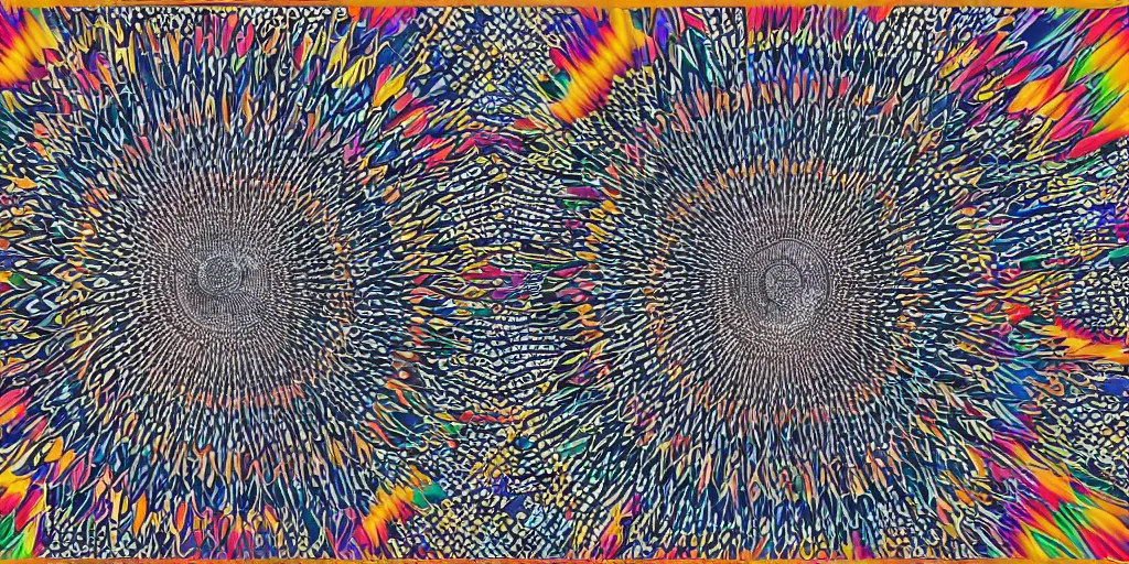 Prompt: this phenomenon, i had to put it in a song,, vector graphics, alex grey,