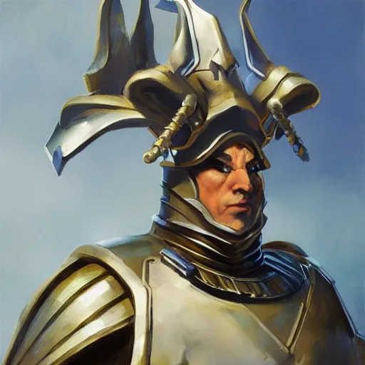 Image similar to greg manchess portrait painting of armored alice from alice in wonderland as overwatch character, medium shot, asymmetrical, profile picture, organic painting, sunny day, matte painting, bold shapes, hard edges, street art, trending on artstation, by huang guangjian, gil elvgren, ruan jia, randy vargas, greg rutkowski