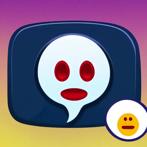 Image similar to ghost as hello emoji, telegram sticker design, flat design, glossy design, white outline