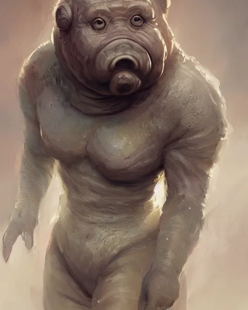 Image similar to a portrait of a human tardigrade!!! in the style of a [ roman empire ] senator!, art by greg rutkowski and artgerma, stunning! concept art, character design