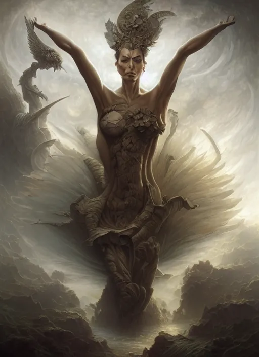 Image similar to nothingness, existential dread, elegant, highly detailed, centered, digital painting, artstation, concept art, smooth, sharp focus, illustration, artgerm, tomasz alen kopera, peter mohrbacher, donato giancola, joseph christian leyendecker, wlop, frank frazetta