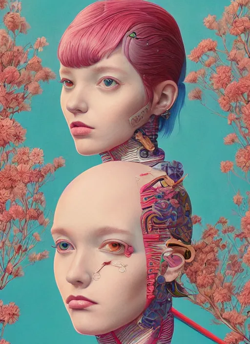 Image similar to fashion girl : : by martine johanna and simon stalenhag and chie yoshii and casey weldon and wlop : : ornate, dynamic, particulate, rich colors, intricate, elegant, highly detailed, centered, artstation, smooth, sharp focus, octane render, 3 d