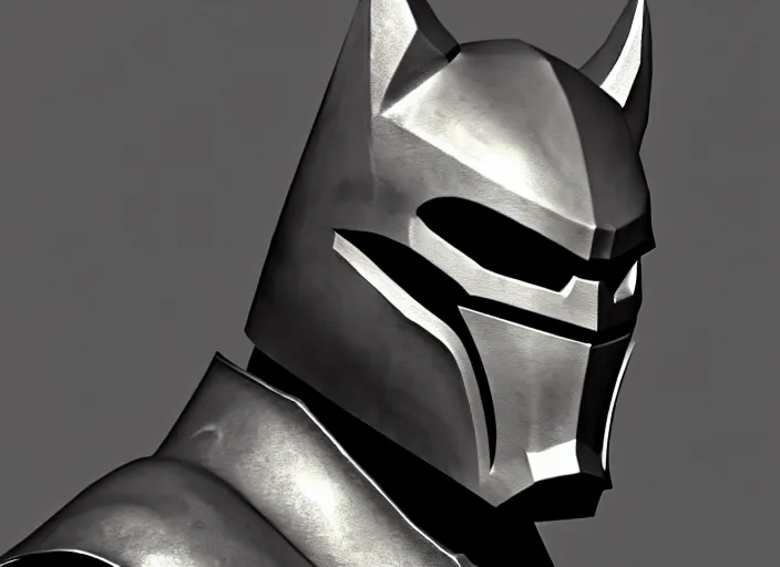 Image similar to dark knight cavalryman head, stylized stl, 3 d render, activision blizzard style, hearthstone style, darksiders art style, greg rutkowski style