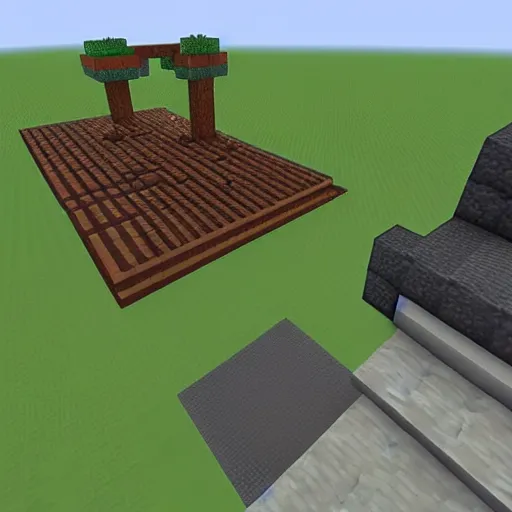 Prompt: youtuber technoblade with a crrown against youtuber dream in minecraft