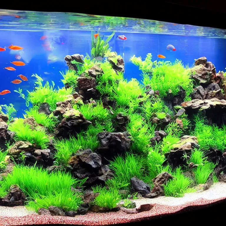 Image similar to aquarium landscale beautiful