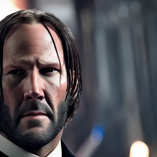 Prompt: Jason Statham as John Wick