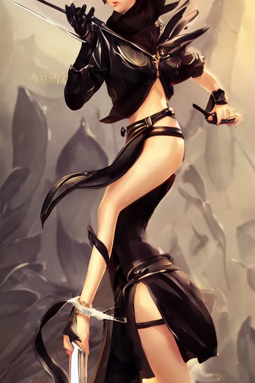Prompt: Audrey Hepburn in a blade and soul spinoff artbook rendered by the artist Hyung tae Kim, trending on Artstation by Hyung tae Kim, Hardy Fowler, artbook, Taran Fiddler and Tin Brian Nguyen