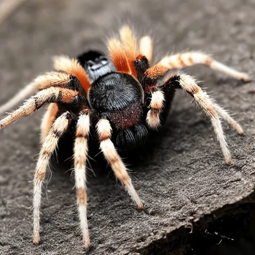 Image similar to cute and cuddly spider