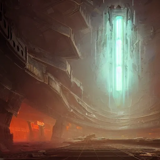 Prompt: oil painting of Unstable lightning elemental, haunted spaceship hallway, sci-fi style, horror, sharp focus, concept art, octane render, volumetric lighting, 8k high definition, art by artgerm and greg rutkowski, highly detailed, trending on artstation, close shot, sci-fi atmosphere