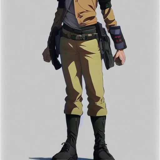 Image similar to anime fully body shot of a school boy dressed in uniform by stanley artgerm lau wlop rossdraws james jean andrei riabovitchev marc _ simonetti and sakimichan tranding on artstation