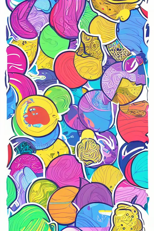 Image similar to art by brian miller, sticker, colorful, illustration, highly detailed, simple, smooth and clean vector curves, no jagged lines, vector art, smooth