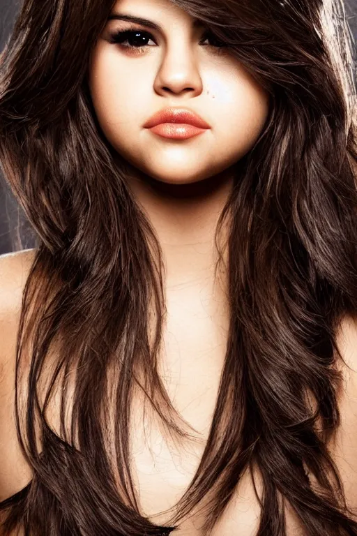 Image similar to selena gomez as a stick of cellery, a human face made out of cellery, professional food photography