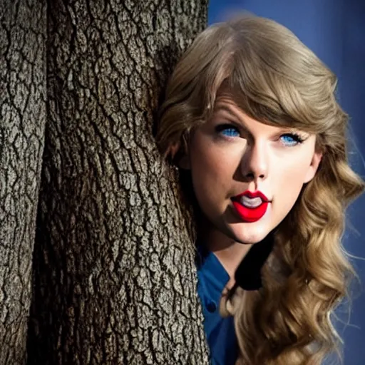 Prompt: taylor swift as squirrel girl, photography, marvel, movie, cute,