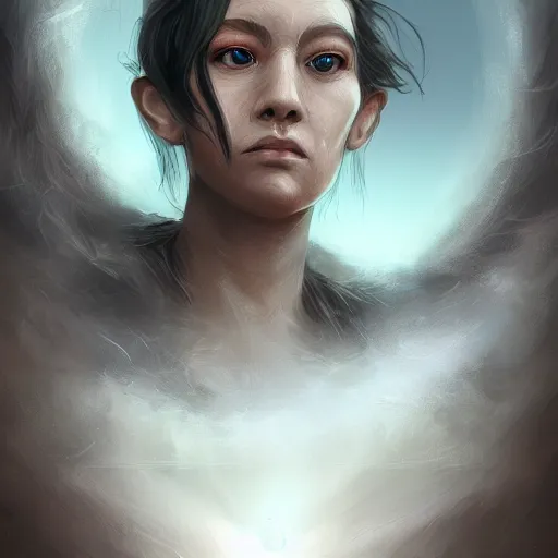 Prompt: Perseverance Personified, Digital Art, Potrait, Trending on Artstation, Mythical