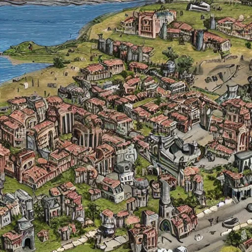 Image similar to constantinople zombie town