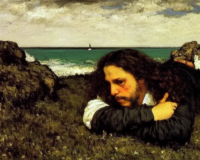 Image similar to gustave courbet