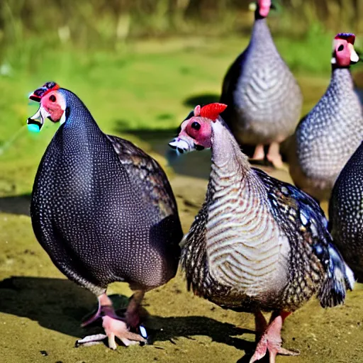 Image similar to guinea fowl