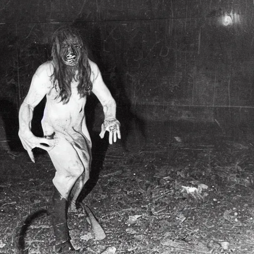 Image similar to real demon caught on film, photograph