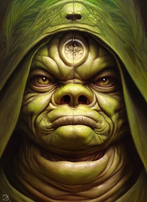 Image similar to 4 chan pepe, kek, ancient god, sad, portrait, intricate, elegant, highly detailed, digital painting, artstation, concept art, wallpaper, smooth, sharp focus, illustration, art by h. r. giger and artgerm and greg rutkowski and alphonse mucha