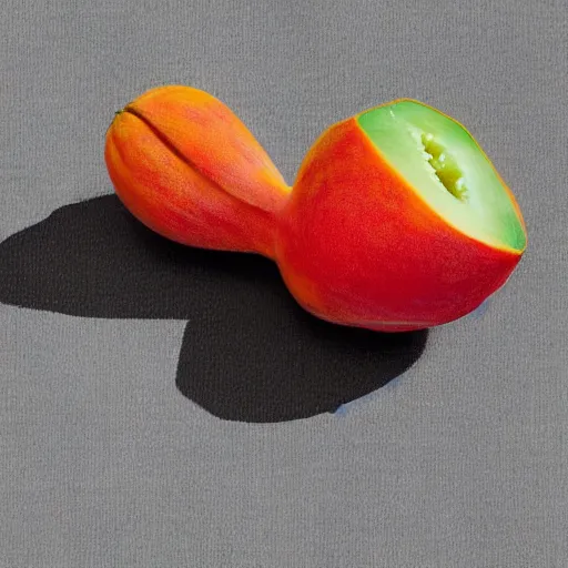 Image similar to papaya smurf