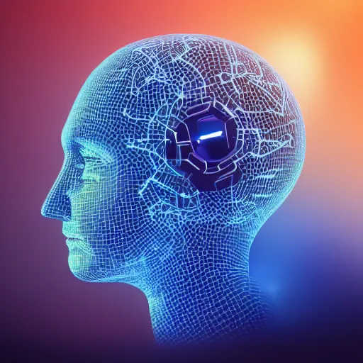 Image similar to an ai try to simulate an ai which try to simulate another ai which is simulating an ai