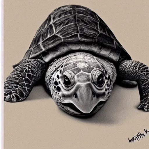 Image similar to mitch mcconnell as a turtle