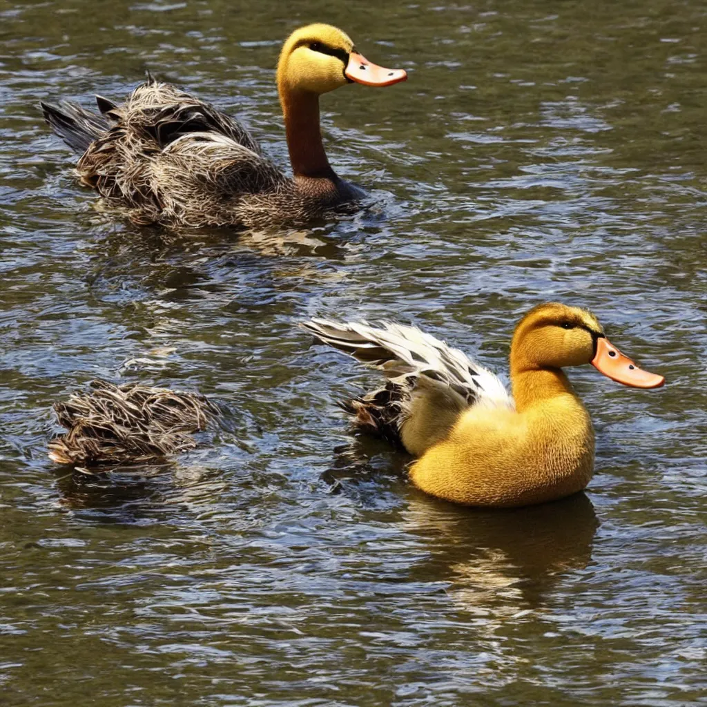 Prompt: Based chad duck