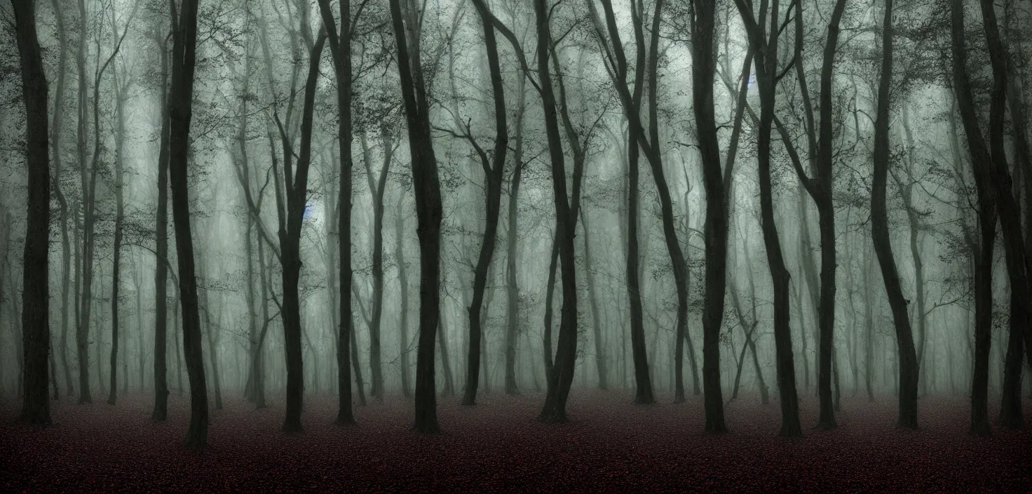 Prompt: dark forest by dougherty patrick