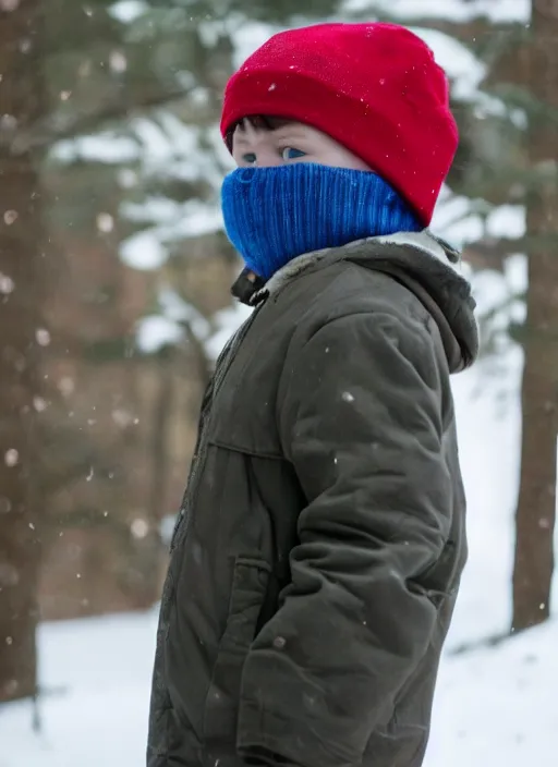 Prompt: portrait photo still of real life young stan marsh, 8 k, 8 5 mm, f. 1 4