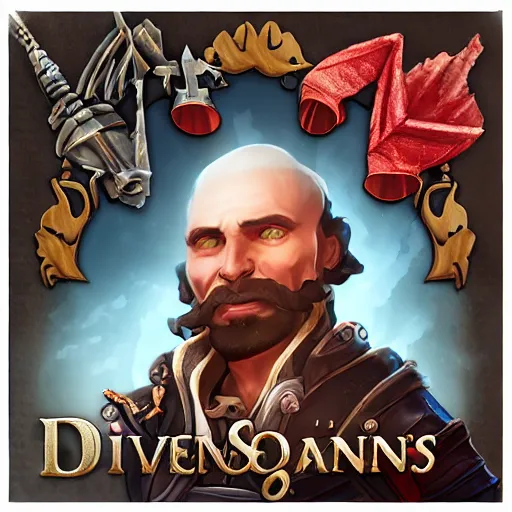 Image similar to a group icon for a discord group of people that play divinity original sin 2 definitive edition