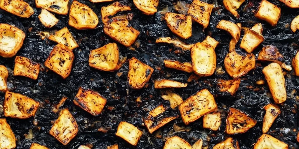 Image similar to burned food