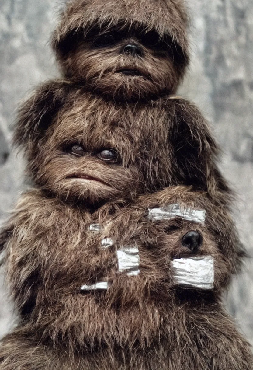 Image similar to an ewok is president of the united states