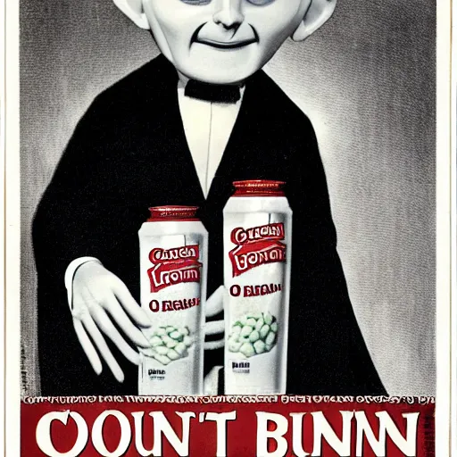 Image similar to count orlok heinz beans advertisement