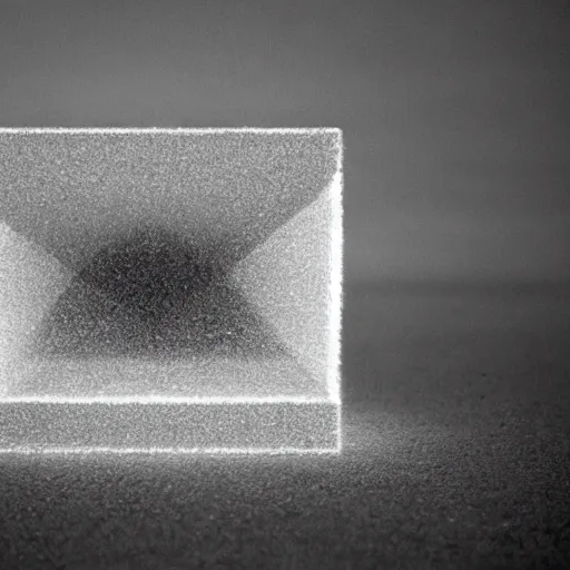 Image similar to award - winning photograph of a real tesseract