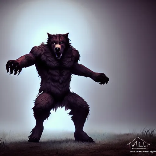 Image similar to cute handsome cuddly werewolf from van helsing unreal engine hyperreallistic render 8k character concept art masterpiece