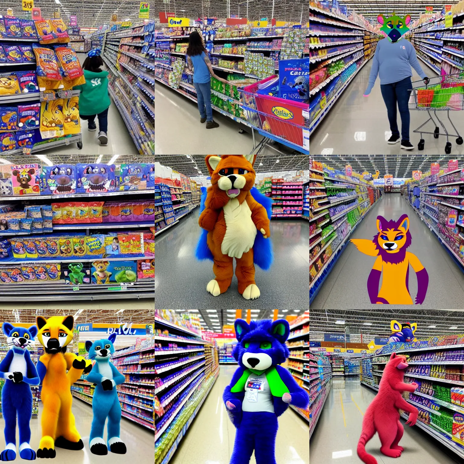 Image similar to fursonas for sale at walmart