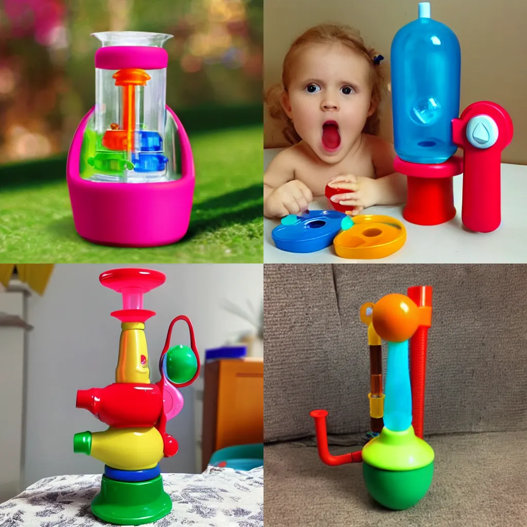 Prompt: fisher price bong