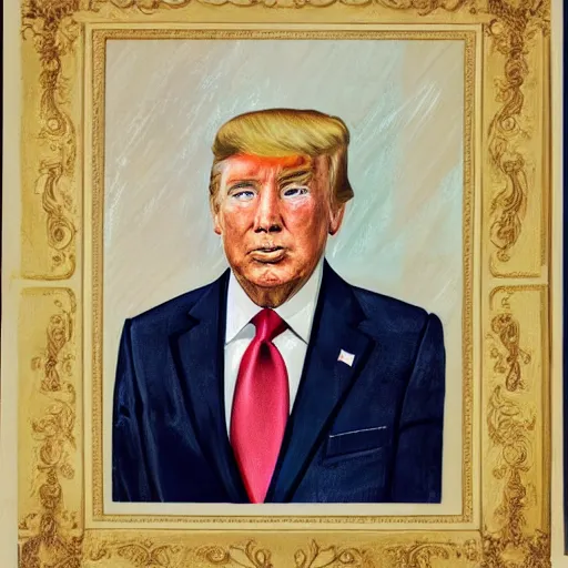 Image similar to Portrait of the current US President