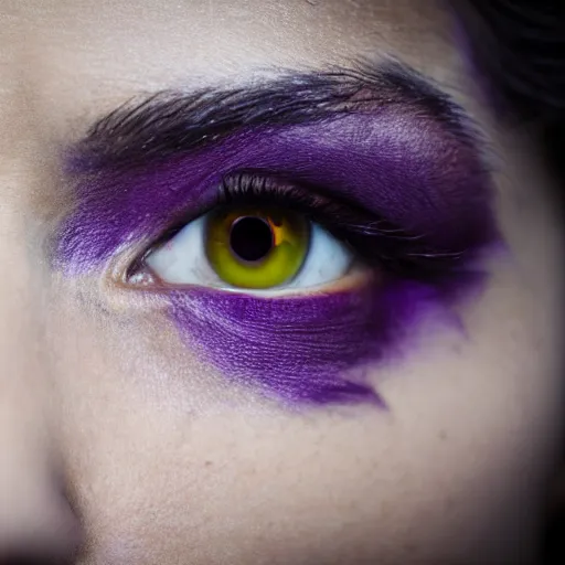 Image similar to photo of a person with violet eyes