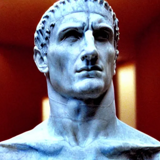 Image similar to greek statue of Julius Caesar in American Psycho (1999)