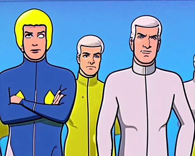 Prompt: a still from the show Sealab 2021, HQ