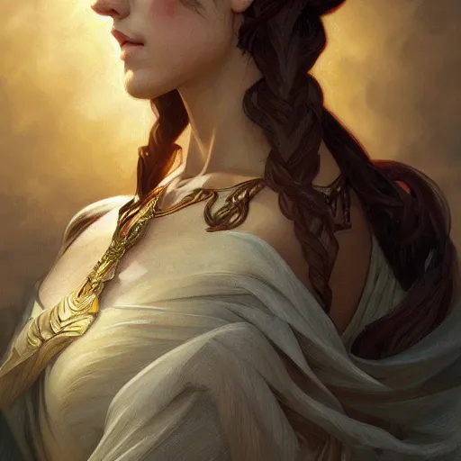 Prompt: portrait of Gigachad, elegant, intricate, headshot, highly detailed, digital painting, artstation, concept art, sharp focus, illustration, art by artgerm and greg rutkowski and alphonse mucha